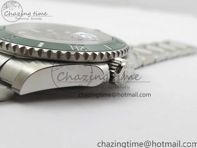 A3235 41mm LV on Submariner Black Bracelet Kermit EWF SS Dial 126610 0101